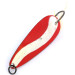 Vintage  Tony Acсetta Tony Accetta Weed Doger, 1/3oz Red / White / Nickel fishing spoon #10607