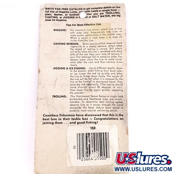Hopkins shorty 150 Jig Lure