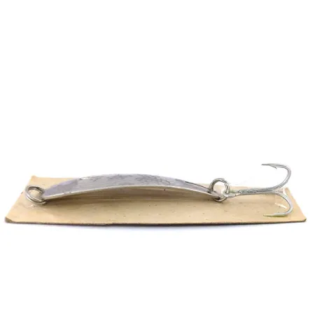 Hopkins Hammered Spoon , 1/4oz Hammered Nickel fishing spoon #10618