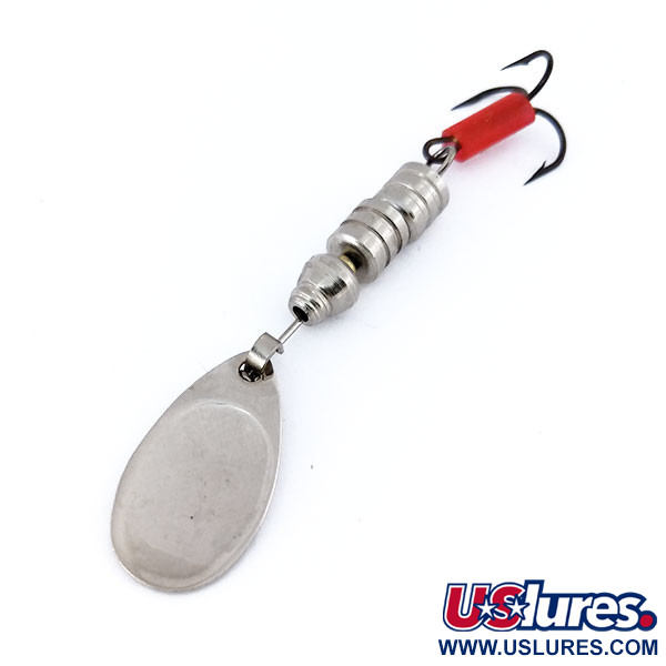 Vintage   Luhr Jensen Metric, 3/16oz Nickel spinning lure #10630