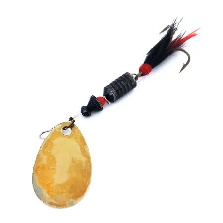 Vintage South Bend 3, 1/4oz Brass spinning lure #10636