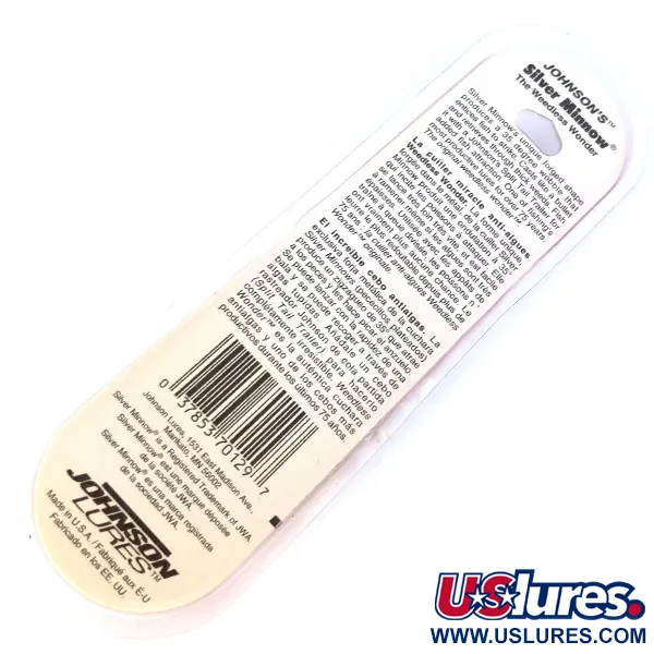 Weedless Johnson Silver Minnow