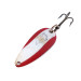 Vintage  Eppinger Dardevle Midget, 3/16oz Red / White / Nickel fishing spoon #10642