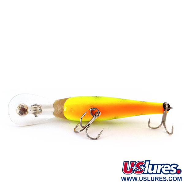 Vintage   Cotton Cordell Wally Diver UV, 1/4oz Chartreuse fishing lure #10647