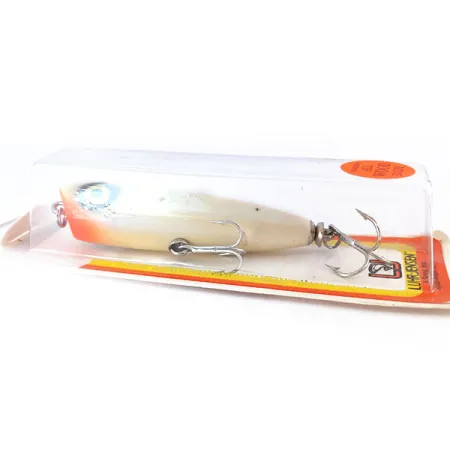 Luhr Jensen P.J.POP Wooden Hand-made lure, 3/5oz White fishing lure #10657
