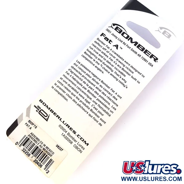   Bomber Fat A, 1/16oz B03FTS fishing lure #10665