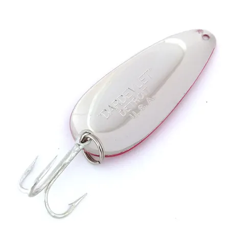 Eppinger Dardevle Dardevlet , 3/4oz Red / White / Nickel fishing spoon #10677