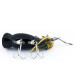   Fred Arbogast Hula Popper, 1/3oz Black / Red fishing lure #10687