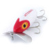   Fred Arbogast Jitterbug, 1/3oz Red / White fishing lure #10688