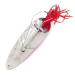 Vintage  Eppinger Weedless Dardevle, 1oz Red / White / Nickel fishing spoon #10692