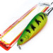   Luhr Jensen Quiver, 1 1/3oz Fire Tiger fishing spoon #10694