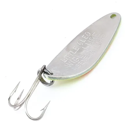 Seneca Little Cleo UV, 1/4oz Yellow / Red / Nickel fishing spoon #10707