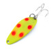  Seneca Little Cleo UV, 1/4oz Yellow / Red / Nickel fishing spoon #10707