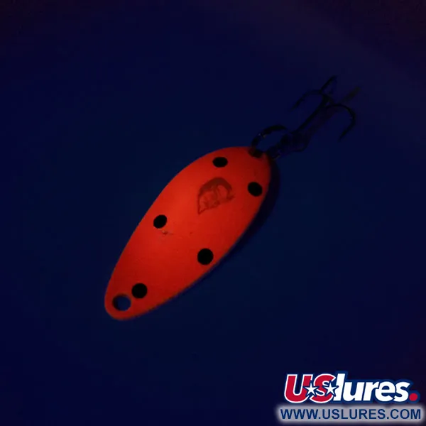 Vintage  Eppinger Dardevle Devle Dog 5200 UV, 1/4oz Red / Black / Nickel fishing spoon #10712