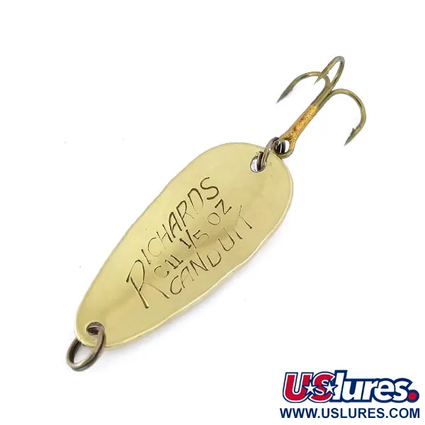 Vintage Thomas Richards, 3/16oz fishing spoon #10715