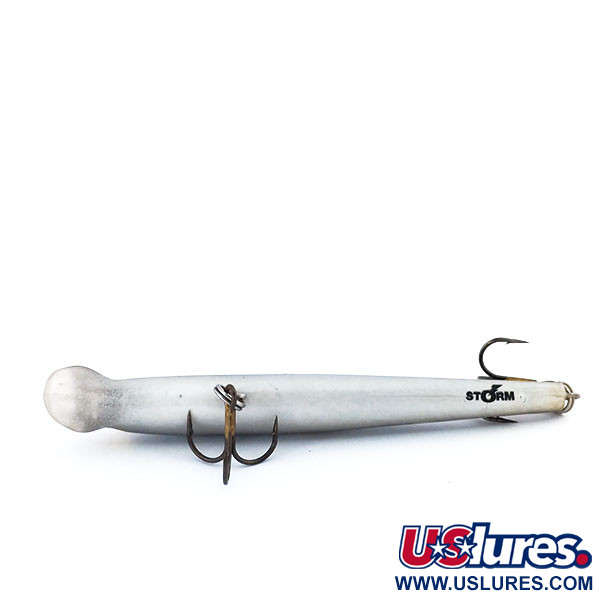 Vintage   Storm Thunder Stick, 1/4oz Silver fishing lure #10739