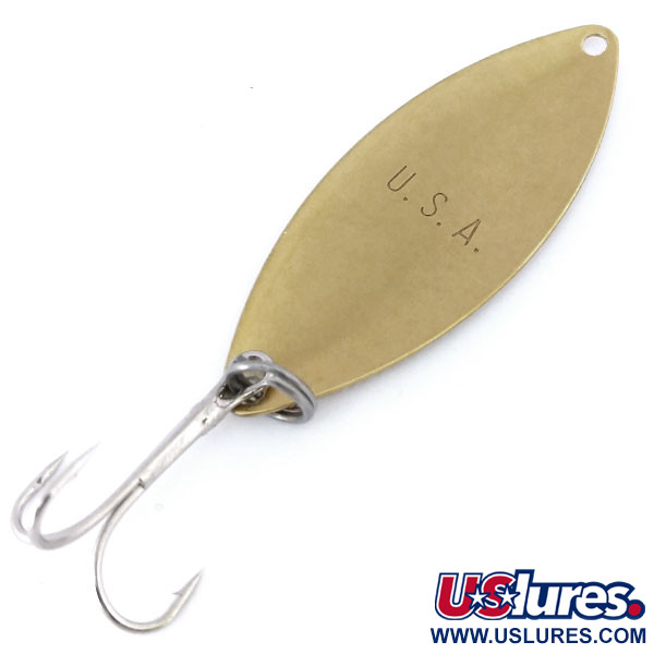 Vintage   Mepps Spoon 3, 1/2oz Gold fishing spoon #10749