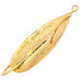 Vintage   Weedless Johnson Silver Minnow, 1/3oz Gold fishing spoon #10784