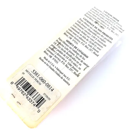 Luhr Jensen Nordic #60 Jig Lure, 2oz Fire Tiger fishing spoon #10789