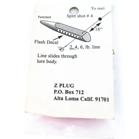 ZPlug Lures, 1/16oz Pink fishing lure #10796