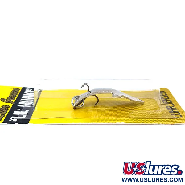 Luhr Jensen Lil Minno, 1/8oz Nickel fishing spoon #10797