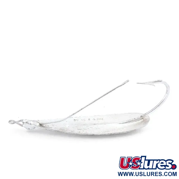 Vintage   Weedless Johnson Silver Minnow, 2/5oz Silver fishing spoon #10806