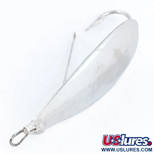 Vintage   Weedless Johnson Silver Minnow, 2/5oz Silver fishing spoon #10806