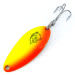  Eppinger Dardevle Devle Dog 5200 UV, 1/4oz Yellow / Red / Nickel fishing spoon #10819