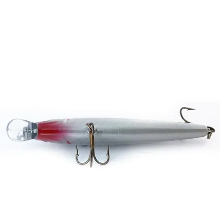 Vintage Cotton Cordell 3.5 Minnow RLM510, 1/4oz Rainbow Silver / purple fishing lure #10830