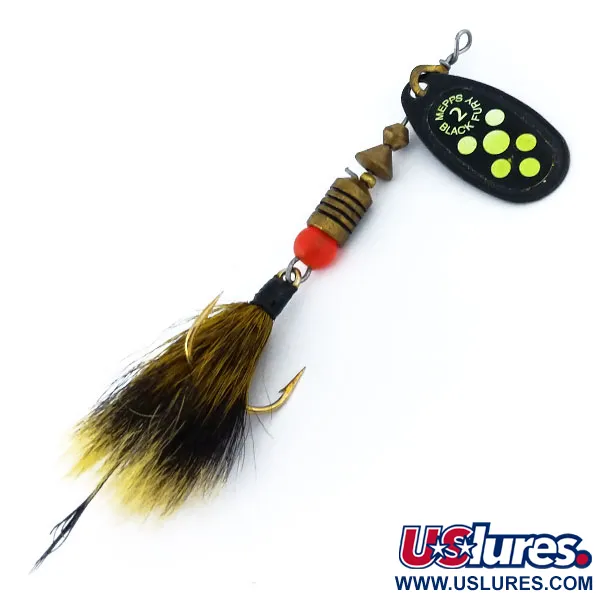 Mepps Black Fury 2 Dressed (squirrel tail)