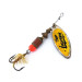 Vintage   Mepps Aglia Long 1, 3/16oz Gold spinning lure #10884