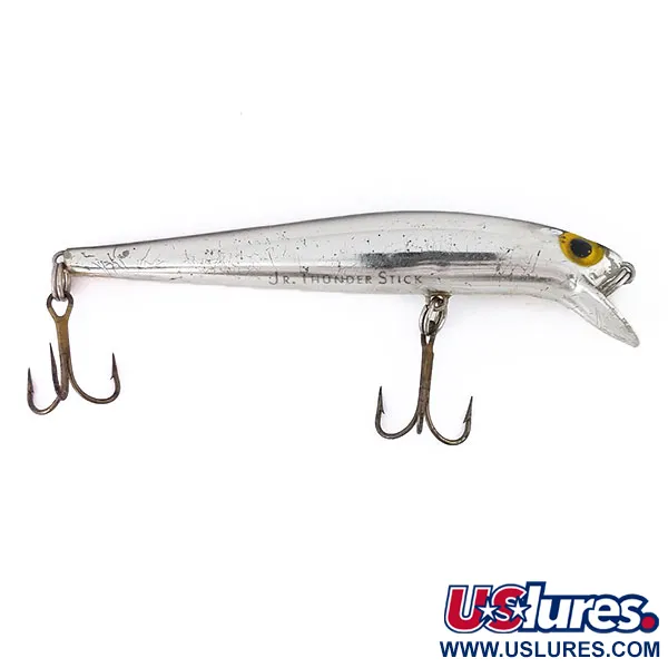 Vintage Storm Thunder Stick, 1/4oz Silver fishing lure #10893