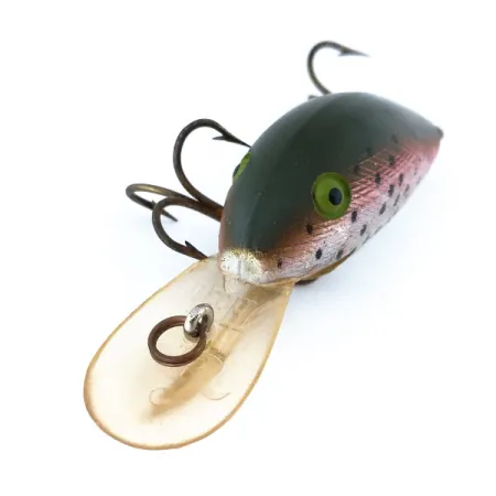 Vintage Rebel Super R, 1/2oz Rainbow Trout fishing lure #10895