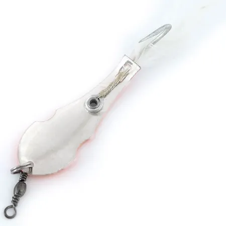 Panther Martin Zig Zag con Penna UV, 3/5oz Fluorescent Orange Glow in UV light, Fluorescent fishing spoon #10899