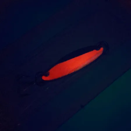 Acme Kastmaster UV, 1/8oz Nickel / Orange fishing spoon #10908
