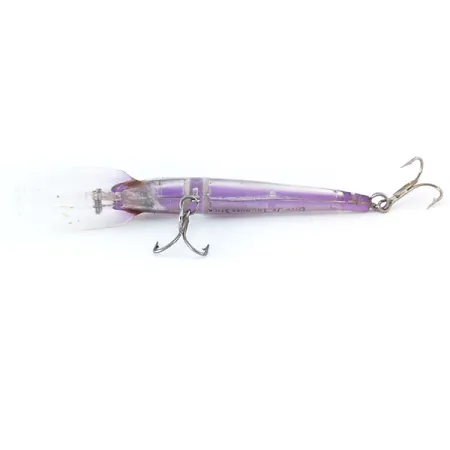 Vintage Storm Deep Thunder Stick, 1/3oz Purple / Rainbow Silver fishing spoon #10918
