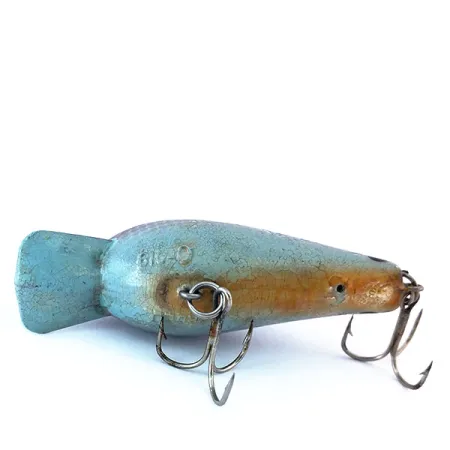 Vintage Cotton Cordell Big O, 1/4oz Brown / Light Blue fishing lure #10919