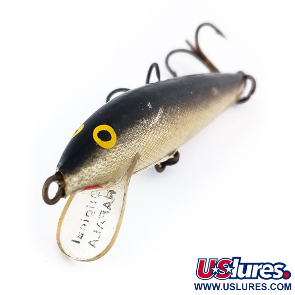  Rapala Original Floater Lure with Three No. 6 Hooks, 1.2-1.8 m  Swimming Depth, 11 cm Size, Bleak : Sports & Outdoors