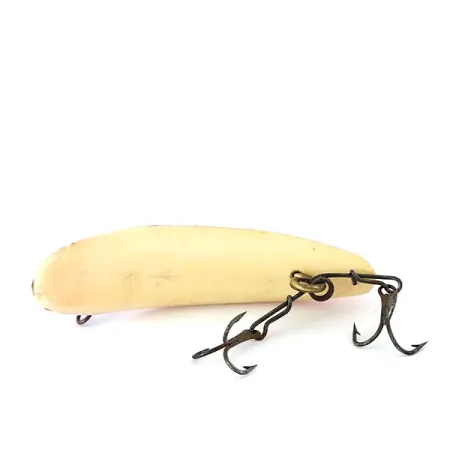 Vintage Yakima Bait Worden Flatfish F5, 1/16oz Red / White fishing lure #10926
