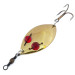 Vintage  Hofschneider Red Eye junior, 1/2oz Gold / Red fishing spoon #10929