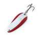 Vintage  Eppinger Dardevle Midget, 3/16oz Red / White / Nickel fishing spoon #10930