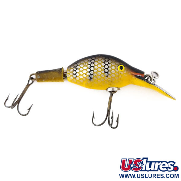 Vintage Eppinger Sparkle Tail , 3/16oz Yellow Perch fishing lure #10940