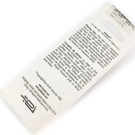 Heddon Tiny Torpedo, 1/4oz Black / White fishing lure #10950