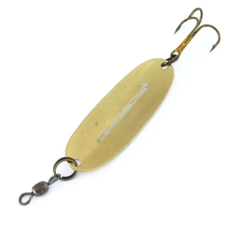 Vintage Williams Wabler W40, 1/4oz Gold fishing spoon #10962