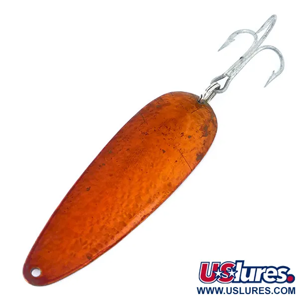 Vintage  Eppinger Dardevle Crystal, 1oz Crystal (Copper) fishing spoon #10963