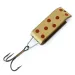 Vintage   Jake's Lures Lil Jake, 1/3oz Brass/red fishing spoon #17048