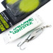   Luhr Jensen Mister J with Glow Stick, 1/4oz Nickel fishing spoon #11012