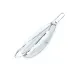 Vintage   Weedless Johnson Silver Minnow, 3/64oz Silver fishing spoon #10982