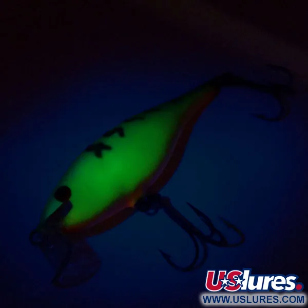 Vintage Rapala Shallow Shad Rap 08, 1/3oz Fire Tiger fishing lure #10998