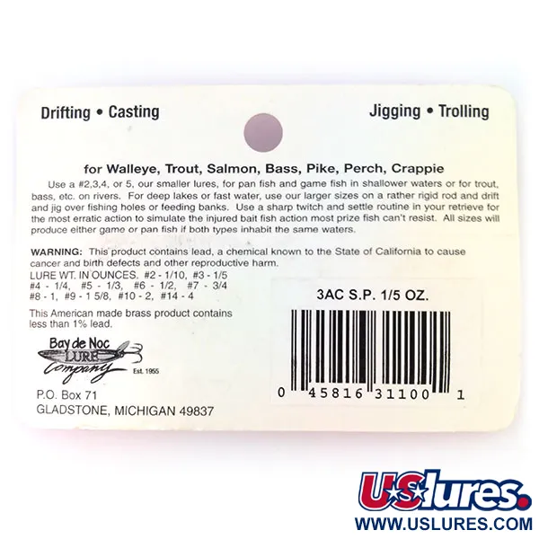 Bay de Noc Swedish pimple 3